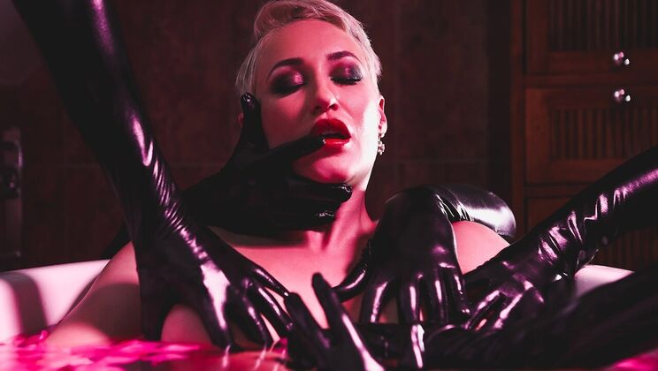 [DigitalPlayground] - Lesbian Sex Session: Spanking, Kissing, and Wet Pussy Fingering - Bonnie Rotten - Ryan Keely