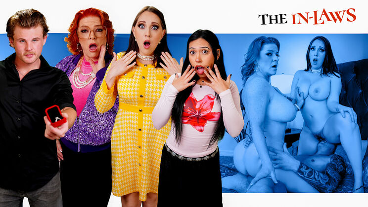 [MYLFSingles] - Mom and Nana Threesome: Double Blowjob and Pussy Eating - Nickey Huntsman - Gunnar Bishop - Heather Bonanza