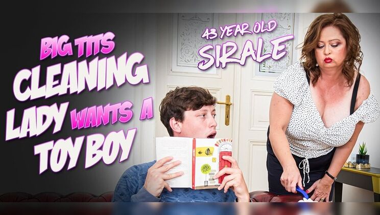 [Mature.nl] - Naughty Cougar Maid Big Tits Blowjob and Ball Sucking Scene - Sirale - Lenny Yankee