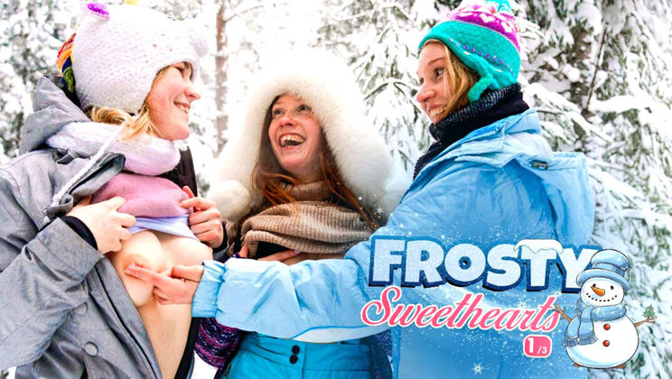 [ClubSweethearts] - Blonde Teen Threesome: Shaved Pussies and Pussy Licking Action - Alice Klay - Kate Rose - Iris Murai