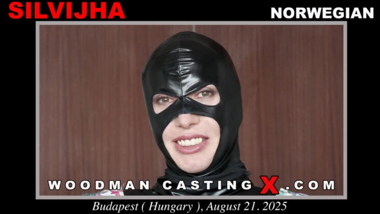 [WoodmanCasting] - Casting Debut: Silvijha's First Anal, First Squirt, and Ass Gape - Silvijha
