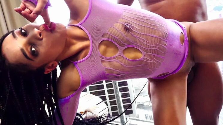 Anal and Blowjob Double Penetration Action