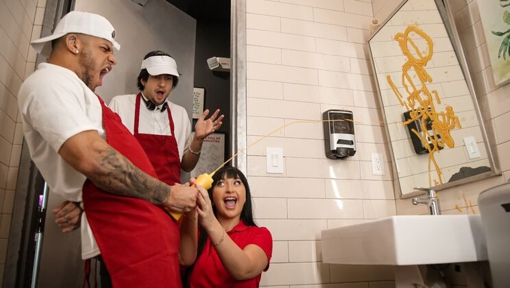 [RKPrime] - Brat's Big Tits Pizza Place - Mike Ox - Aleksa Mink