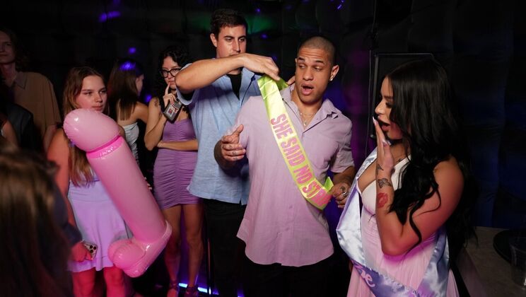 [RKPrime] - Diamond Franco Takes Big Cock in Every Hole Ending with Facial - Mike Ox - Diamond Franco