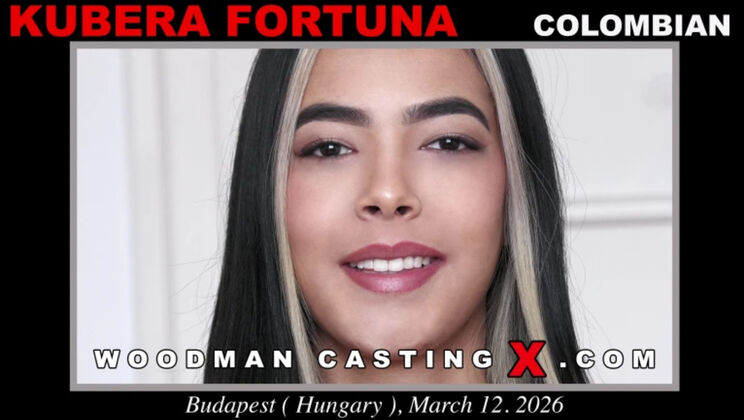 [WoodmanCasting] - Kubera Fortuna Hot Brunette Perfect Body Scene - Kubera Fortuna