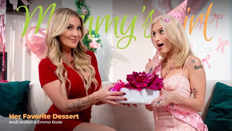 [Girlsway] - Lesbian Old and Young Sex with Tribbing and Face Sitting - Emma Rosie - Andi Avalon