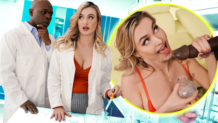 Smart Fit PAWG MILF Scientist Milks BBC in Lab (Girl Orgasm)