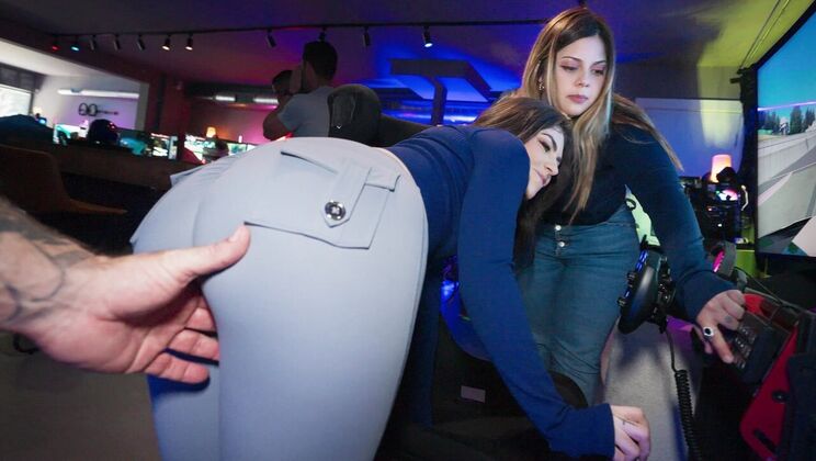 Racy Arcade: Missionary and Cowgirl with GI Joey