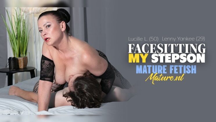 50 Year Old Nude Mature Lucille L. Smothers Face, Stepson Licks Her Clit